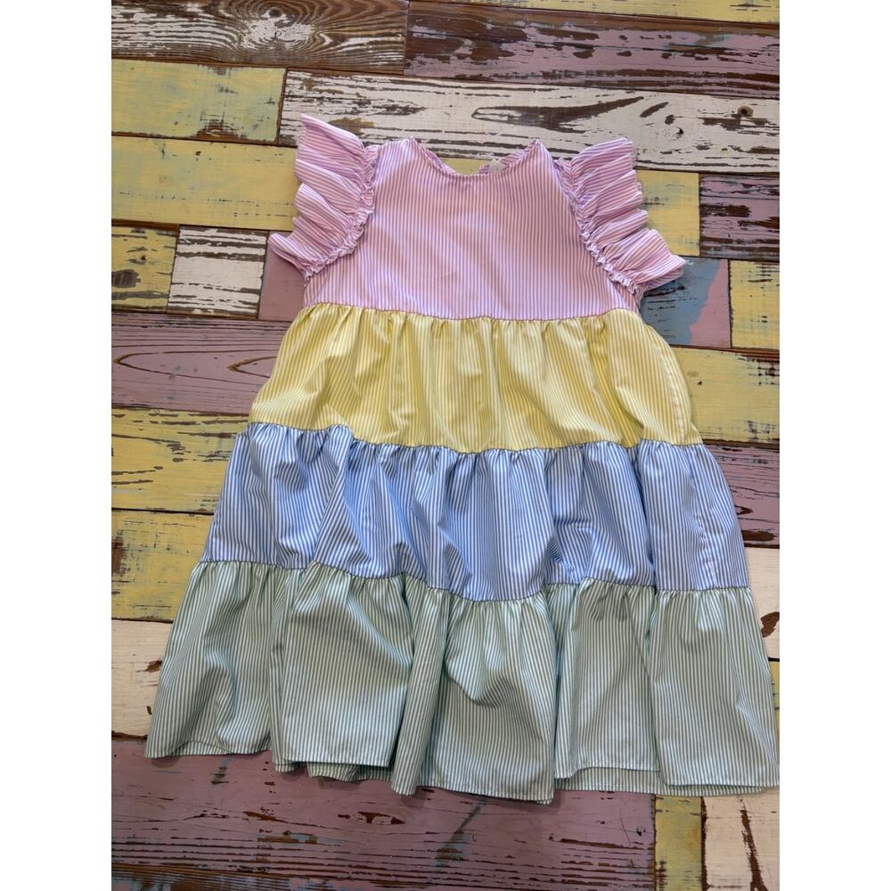 Shein Girls Dress Tiered colors size 11